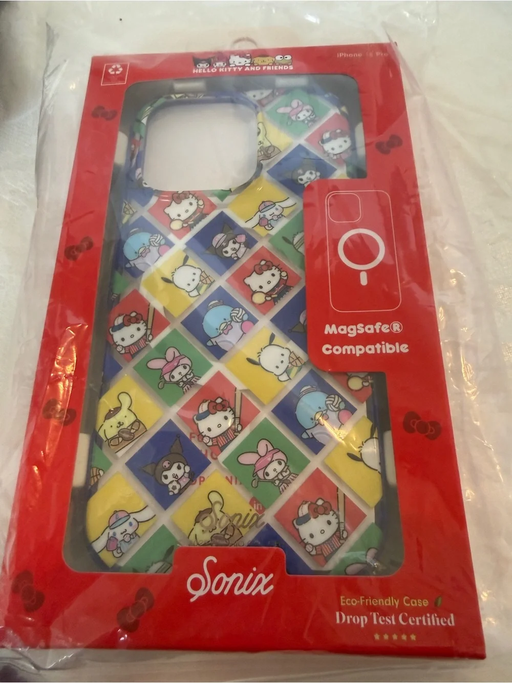 Hello Kitty & Friends Multicolor iPhone 16 Pro Case by Sonix - MagSafe New